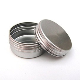 CTKcom 1/2-Ounce Metal Steel Tins Screw Top Flat Aluminum Silver Slide Round Tin Containers,1/2-Ounce Metal Steel Tin For Lip Balm,Crafts,Cosmetic,Candles,Travel Storage Kit (Pack of 10) CTKcom 1/2-Ounce Metal Steel Tins Screw Top Flat Aluminum Silver Slide Round Tin Containers,1/2-Ounce Metal Steel Tin For Lip Balm,Crafts,Cosmetic,Candles,Travel Storage Kit (Pack of 10)