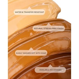 Sally Hansen Airbrush Sun Mousse, Dark, 5 Fluid Ounce