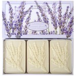 Saponificio Artigianale Fiorentino Soap Lavanda (Lavender) Bath Soap, 3 x 4.40 oz