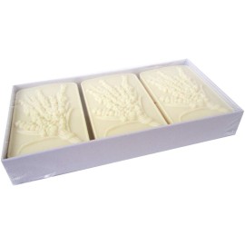 Saponificio Artigianale Fiorentino Soap Lavanda (Lavender) Bath Soap, 3 x 4.40 oz