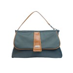 Vilah Bloom Cottage Clutch Diaper Bag Handbag, Hampton Grey