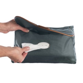 Vilah Bloom Cottage Clutch Diaper Bag Handbag, Hampton Grey