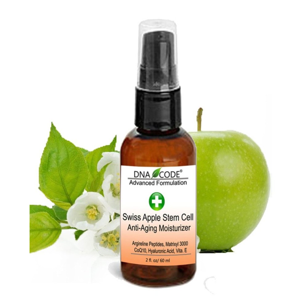 DNA Code- Swiss Apple Stem Cell moisturizer w/Argireline, Matrixyl 3000, Hyaluronic Acid, CoQ10