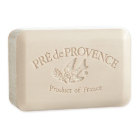 Pre de Provence Artisanal Soap Bar, Enriched with Organic Shea Butter, Natural French Skincare, Quad Milled for Rich Smooth Lather, 8.8 Ounce, Amande