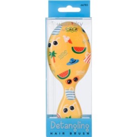 NEW Cala Wet-N-Dry Kids & Travel Detangling Hair Brush (Yellow) NEW Cala Wet-N-Dry Kids & Travel Detangling Hair Brush (Yellow)
