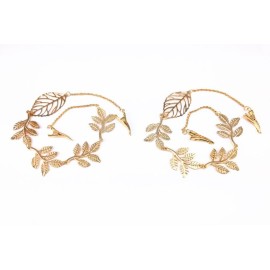 yueton 2pcs Fashion Ladies Athena Olive Branch Tassel Leaf Chain Alligator Clips Barrettes Bobby Pin Hair Clips Bride Headwear Edge Clip Clamps Headbands yueton 2pcs Fashion Ladies Athena Olive Branch Tassel Leaf Chain Alligator Clips Barrettes Bobby Pin Hair Clips Bride Headwear Edge Clip Clamps Headbands