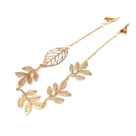 yueton 2pcs Fashion Ladies Athena Olive Branch Tassel Leaf Chain Alligator Clips Barrettes Bobby Pin Hair Clips Bride Headwear Edge Clip Clamps Headbands yueton 2pcs Fashion Ladies Athena Olive Branch Tassel Leaf Chain Alligator Clips Barrettes Bobby Pin Hair Clips Bride Headwear Edge Clip Clamps Headbands