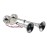 Pactrade Marine Boat Stainless Steel Electric Dual Trumpet Horn Complete Set 12V-150db for Pontoon RV Car Truck Boat