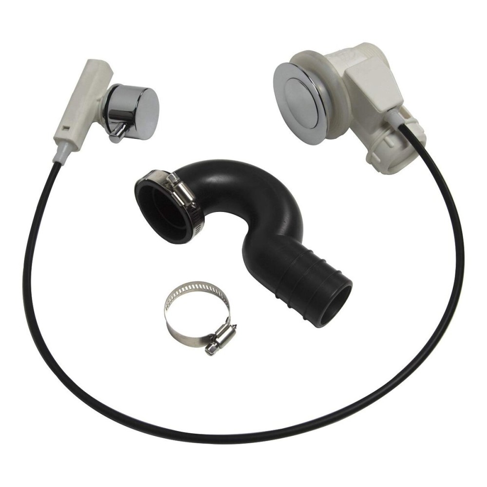 Drain Assembly 006 for Shampoo Bowl, Pedicure Spa, Sink Replacement Part for Salon, Barber Shop Spa, Rehab