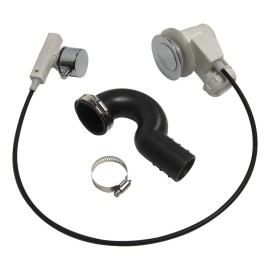 Drain Assembly 006 for Shampoo Bowl, Pedicure Spa, Sink Replacement Part for Salon, Barber Shop Spa, Rehab