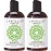 Laritelle Organic Travel Size Shampoo 2 oz + Travel Size Conditioner 2 oz | Organic Quinoa + Keratin + Follicle Stimulating Rosemary, Ginger & Grapefruit | NO GMO. Vegan