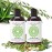Laritelle Organic Travel Size Shampoo 2 oz + Travel Size Conditioner 2 oz | Organic Quinoa + Keratin + Follicle Stimulating Rosemary, Ginger & Grapefruit | NO GMO. Vegan
