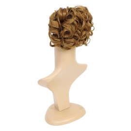 SWACC Short Messy Curly Dish Hair Bun Extension Easy Stretch hair Combs Clip in Ponytail Extension Scrunchie Chignon Tray Ponytail Hairpieces (Strawberry Blonde-27) SWACC Short Messy Curly Dish Hair Bun Extension Easy Stretch hair Combs Clip in Ponytail Extension Scrunchie Chignon Tray Ponytail Hairpieces (Strawberry Blonde-27)