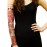 Wild Rose Unisex LADY LUCK Single Tattoo Mesh Sleeve, Tan, X-Large