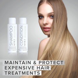 SALT SULFATE FREE SHAMPOO for Color Treated Hair (17 Fl Oz / 500ml) Best Aftercare for Extensions (Unisex) Keratin Kit Treatment Straightening Fix Damaged After Care Paraben Free SALT SULFATE FREE SHAMPOO for Color Treated Hair (17 Fl Oz / 500ml) Best Aftercare for Extensions (Unisex) Keratin Kit Treatment Straightening Fix Damaged After Care Paraben Free