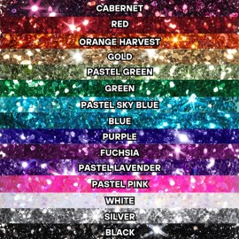 Mehron Makeup Paradise Glitter FX | Professional Cosmetic for Makeup & Art | Vibrant & Shimmering Loose Glitter .25 oz (7 g) (Orange Harvest)