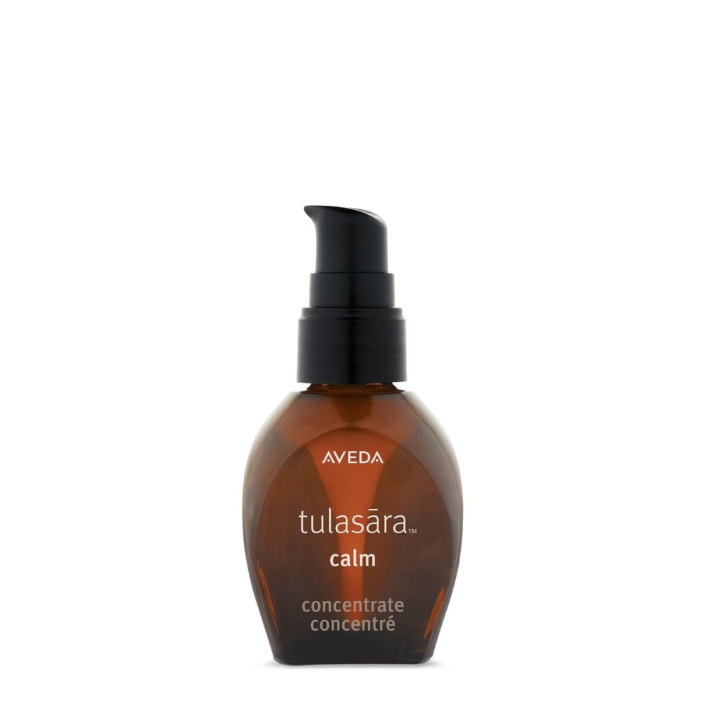 Aveda Tulasara Calm Concentrate | Soothing Serum for Visible Redness | Calms, Cools & Hydrates Skin | with Algae & Pomegranate Extract | 96% Naturally Derived*, 1 Fl Oz