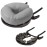 EARTHLITE Massage Table Face Cradle CARESS - Self-Adjusting, Innovative Headrest with Luxurious Strata Face Pillow, Sterling