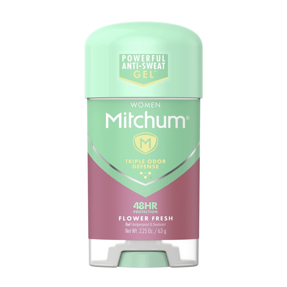 Mitchum Women\'s Deodorant, Antiperspirant Stick, Triple Odor Defense Gel, 48 Hr Protection, Flower Fresh, 2.25 Oz (Pack of 1) Mitchum Women\'s Deodorant, Antiperspirant Stick, Triple Odor Defense Gel, 48 Hr Protection, Flower Fresh, 2.25 Oz (Pack of 1)