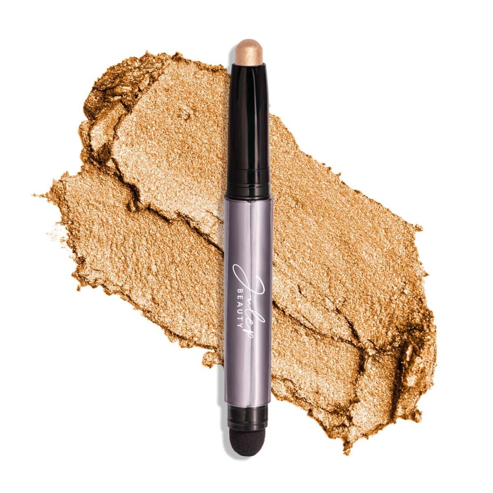 Julep Eyeshadow 101 Cream-to-Powder Waterproof Shadow Stick - Warm Gold Shimmer - Long-Lasting, Crease-Proof, Golden Shimmer Cream Eyeshadow with Built-in Smudger