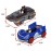 NKOK Sonic Transformed All-Stars Racing Pull Back Action: Shadow and Sonic Hedgehog, Two Vehicles, Video Game Legends, No Batteries Required, Pull Back - Release - and Watch it go