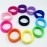 J-MEE Seamless Hair Bands, 100PCS Hair Ties Ponytail Holders Headband Scrunchies for Thick Hair No Crease Damage (Mix Colors)