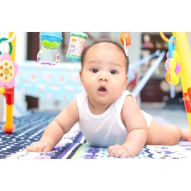 Bambini Mint Thermal Receiving Blanket-30x40