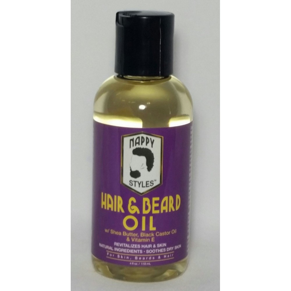 Nappy Styles Hair & Beard Oil 4oz Nappy Styles Hair & Beard Oil 4oz