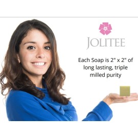 Jolitee French Milled Botanical Soap Sampler Set of 9 - Individually Wrapped Vegetable-Based Mini Soaps with Essential Oils, Shea Butter, and Natural Extracts (Floral Favorites)