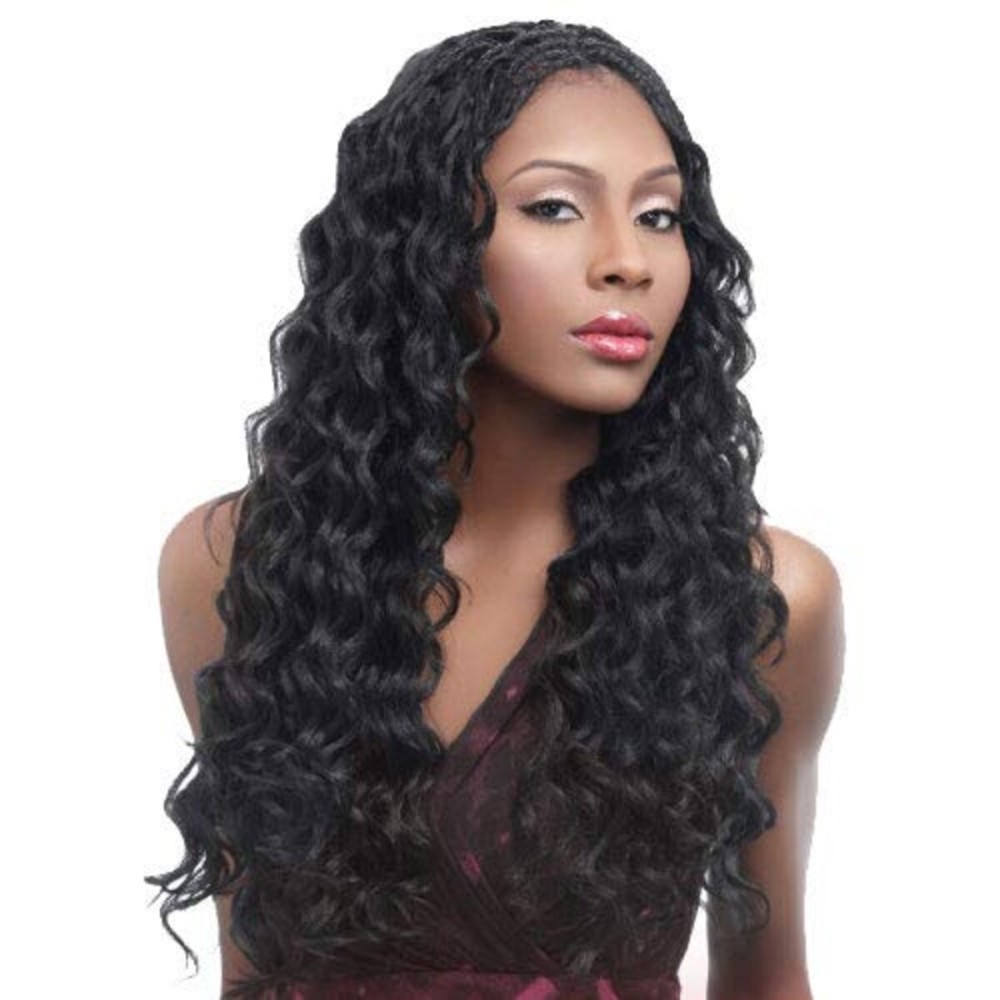Harlem125 Synthetic Hair Braids Kima Braid Ocean Wave 20 (4-Pack, 2)
