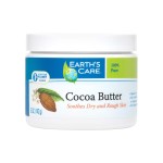 Earth\'s Care Cocoa Butter - Pure Raw Natural Cocoa Butter for Body, Hair and DIY Projects 5 OZ
