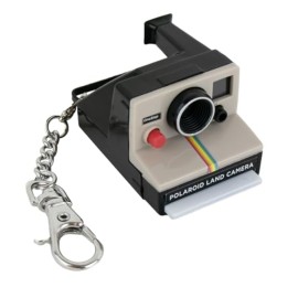 World\'s Smallest Polaroid Camera Keychain