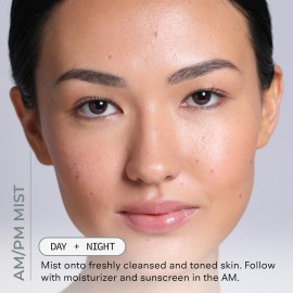 COSMEDIX Mystic Face Moisturizer for Women & Men - Plant-Based Hydrating Face Mist for Oily, Sensitive & Blemish-Prone Skin - Oil-Free Facial Skin Care for Moisturized, Radiant-Looking Skin