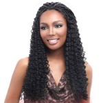 Harlem125 Synthetic Hair Braids Kima Braid Brazilian Twist 20 (6-Pack, P1B/30)