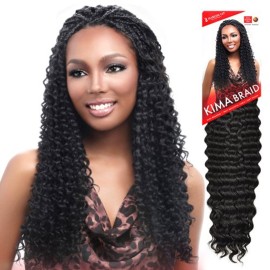 Harlem125 Synthetic Hair Braids Kima Braid Brazilian Twist 20 (6-Pack, P1B/30) Harlem125 Synthetic Hair Braids Kima Braid Brazilian Twist 20 (6-Pack, P1B/30)
