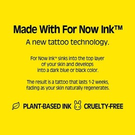 Inkbox Freehand Ink- Temporary Tattoo Drawing Kit | Long Lasting, Water-Resistant, Cruelty-Free & Vegan, 0.5 Fl Oz (Pack of 2)