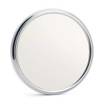MHLE Chrome 5 X Magnification Shaving Mirror with Suction Cup