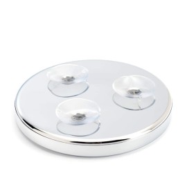 MHLE Chrome 5 X Magnification Shaving Mirror with Suction Cup