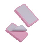 BeautyLeader 15pcs 12X6cm Nail Art Soft Stamping Protective Pink Color Stamper Rectangel Stamp Holder