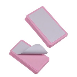 BeautyLeader 15pcs 12X6cm Nail Art Soft Stamping Protective Pink Color Stamper Rectangel Stamp Holder