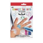NPW USA Connect-The-Dots Temporary Tattoos, 26-Count