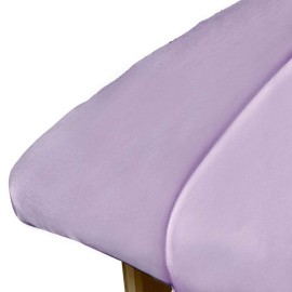 ForPro Professional Collection Premium Microfiber Flat Sheet for Massage Tables, Ultra-Light, Stain and Wrinkle-Resistant, 63 W x 100 L, Lavender ForPro Professional Collection Premium Microfiber Flat Sheet for Massage Tables, Ultra-Light, Stain and Wrinkle-Resistant, 63 W x 100 L, Lavender