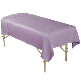 ForPro Professional Collection Premium Microfiber Flat Sheet for Massage Tables, Ultra-Light, Stain and Wrinkle-Resistant, 63 W x 100 L, Lavender ForPro Professional Collection Premium Microfiber Flat Sheet for Massage Tables, Ultra-Light, Stain and Wrinkle-Resistant, 63 W x 100 L, Lavender