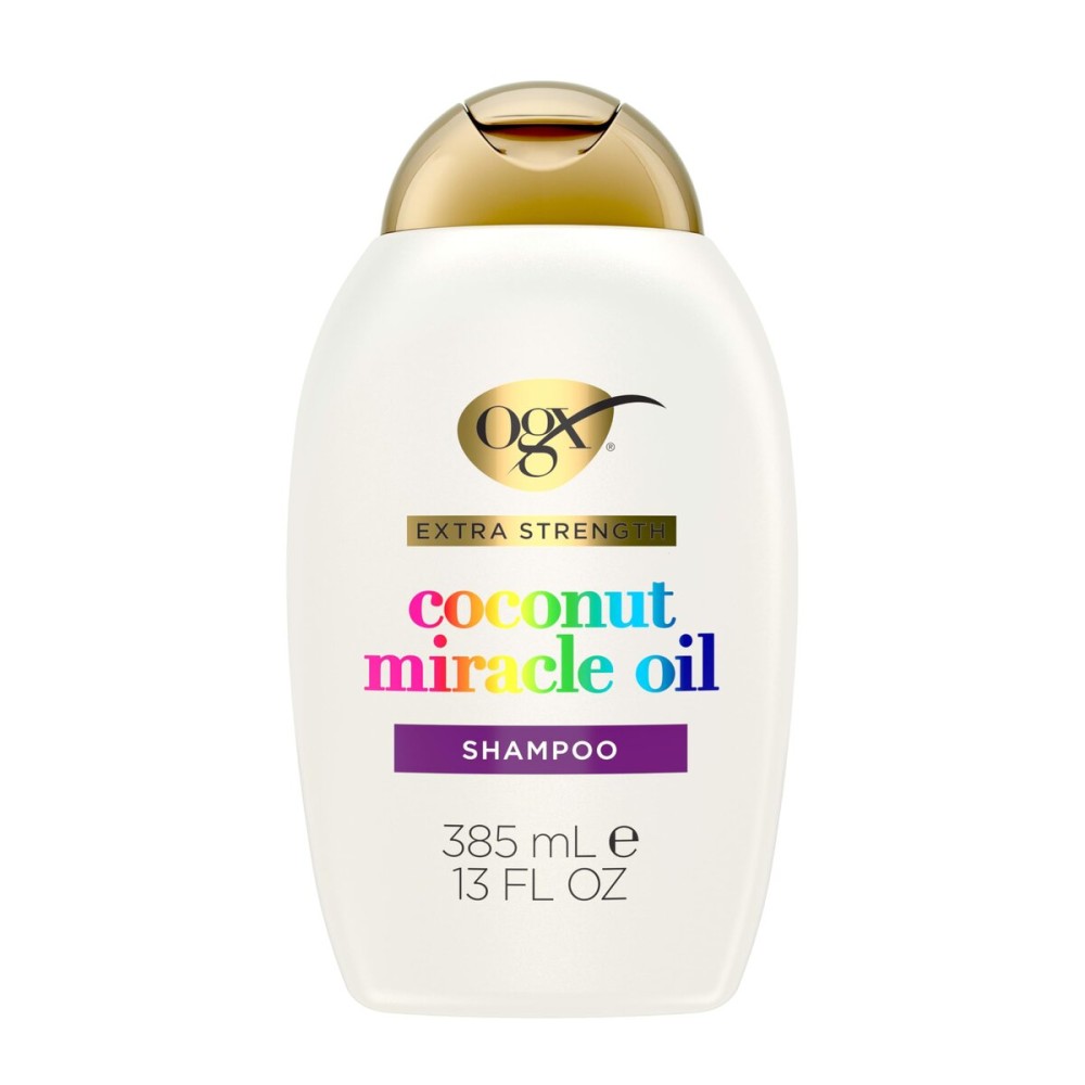 OGX Extra Strength Damage Remedy + Coconut Miracle Oil Shampoo for Dry, Frizzy or Coarse Hair, Paraben-Free, Sulfate-Free Surfactants, 13 Fl Oz OGX Extra Strength Damage Remedy + Coconut Miracle Oil Shampoo for Dry, Frizzy or Coarse Hair, Paraben-Free, Sulfate-Free Surfactants, 13 Fl Oz