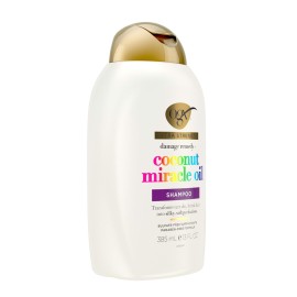 OGX Extra Strength Damage Remedy + Coconut Miracle Oil Shampoo for Dry, Frizzy or Coarse Hair, Paraben-Free, Sulfate-Free Surfactants, 13 Fl Oz OGX Extra Strength Damage Remedy + Coconut Miracle Oil Shampoo for Dry, Frizzy or Coarse Hair, Paraben-Free, Sulfate-Free Surfactants, 13 Fl Oz