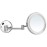 Nameeks AR7703-CR-5x Glimmer Round Wall Mounted 5x Magnification Makeup Mirror with LED, Chrome
