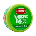 O\'Keeffe\'s K0350002-8 Working Hands Hand Cream in Jar (8 Pack), 3.2 oz