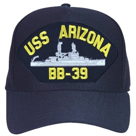 USS Arizona BB-39 Hat / USN Ship Baseball Cap 92514