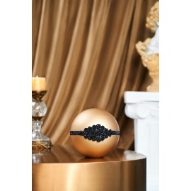 BABEYOND 1920s Flapper Headband Crystal Great Gatsby Headpiece Vintage 20s Flapper Gatsby Accessories (Style-2)