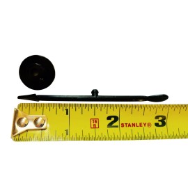 Game Spinner 12 Pack - 3 Inch Black Plastic Arrow Game Spinner - Small Lightweight Arrows